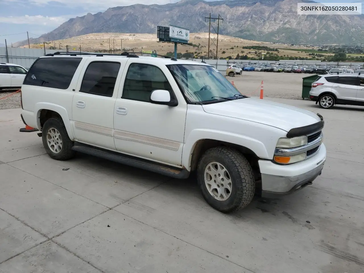 2005 Chevrolet Suburban K1500 VIN: 3GNFK16Z05G280481 Lot: 62952245