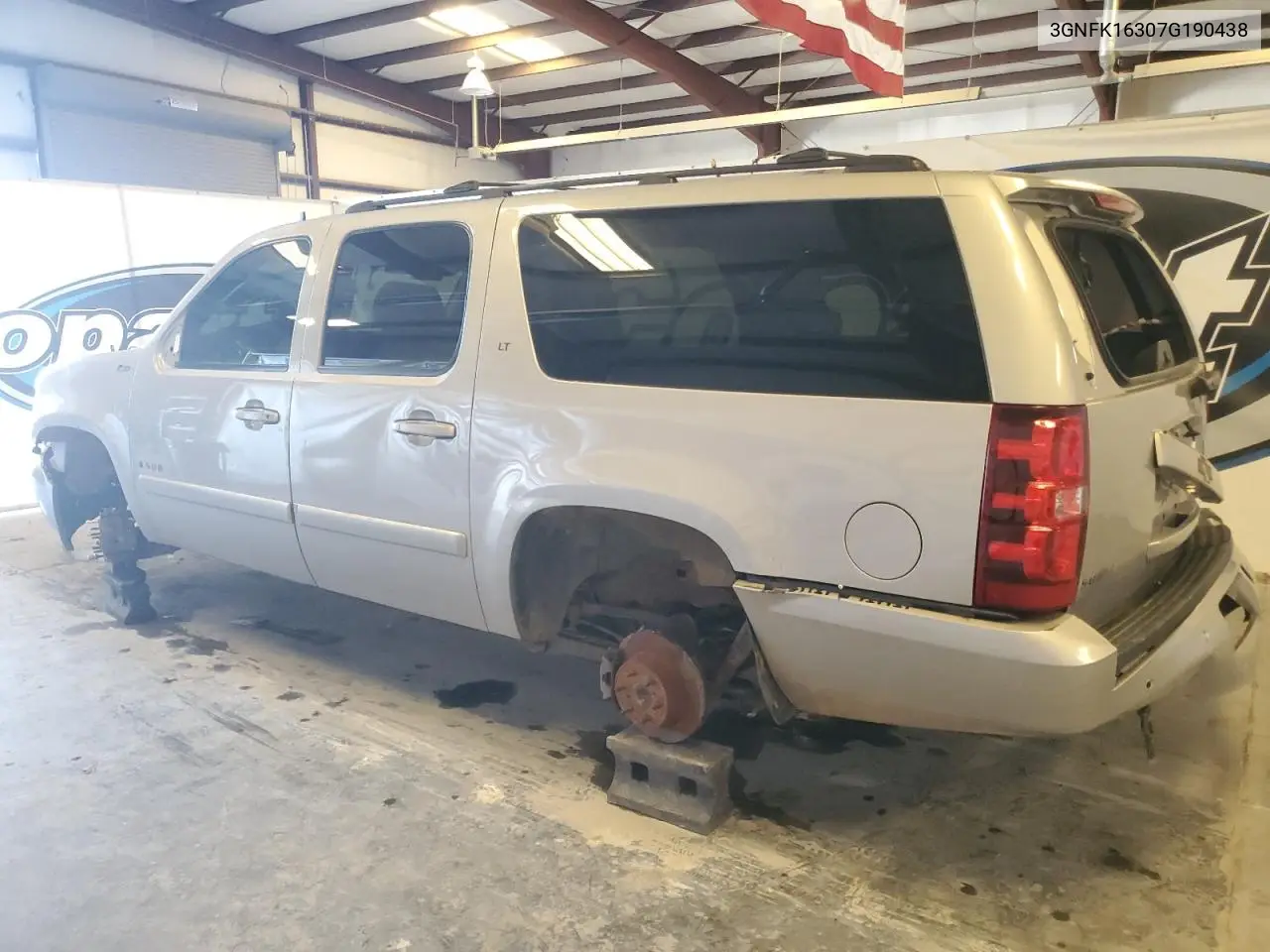 2007 Chevrolet Suburban K1500 VIN: 3GNFK16307G190438 Lot: 50732075