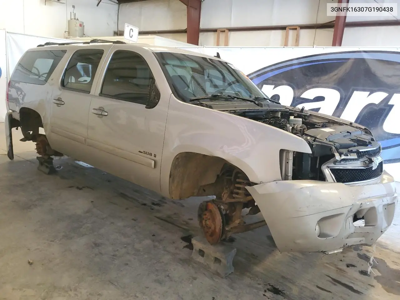 2007 Chevrolet Suburban K1500 VIN: 3GNFK16307G190438 Lot: 50732075