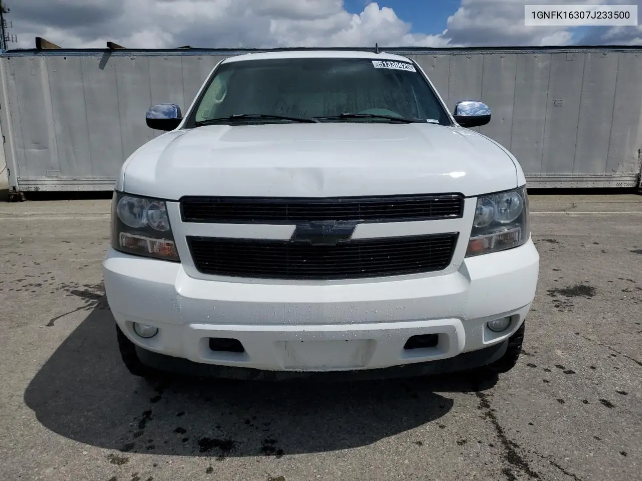 2007 Chevrolet Suburban K1500 VIN: 1GNFK16307J233500 Lot: 51330425