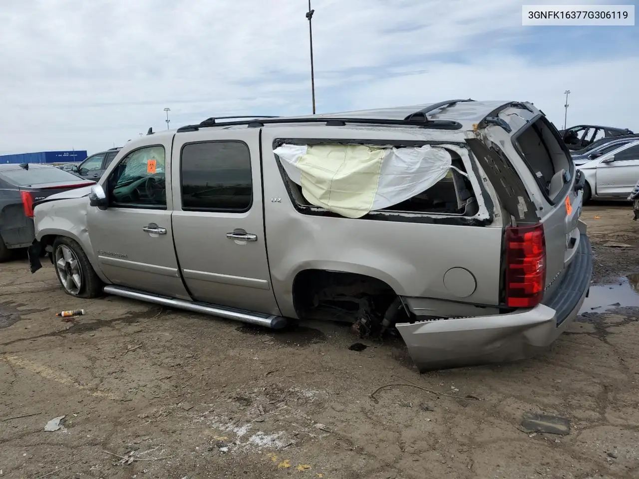 2007 Chevrolet Suburban K1500 VIN: 3GNFK16377G306119 Lot: 51790045
