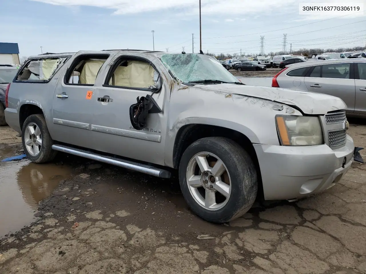 2007 Chevrolet Suburban K1500 VIN: 3GNFK16377G306119 Lot: 51790045