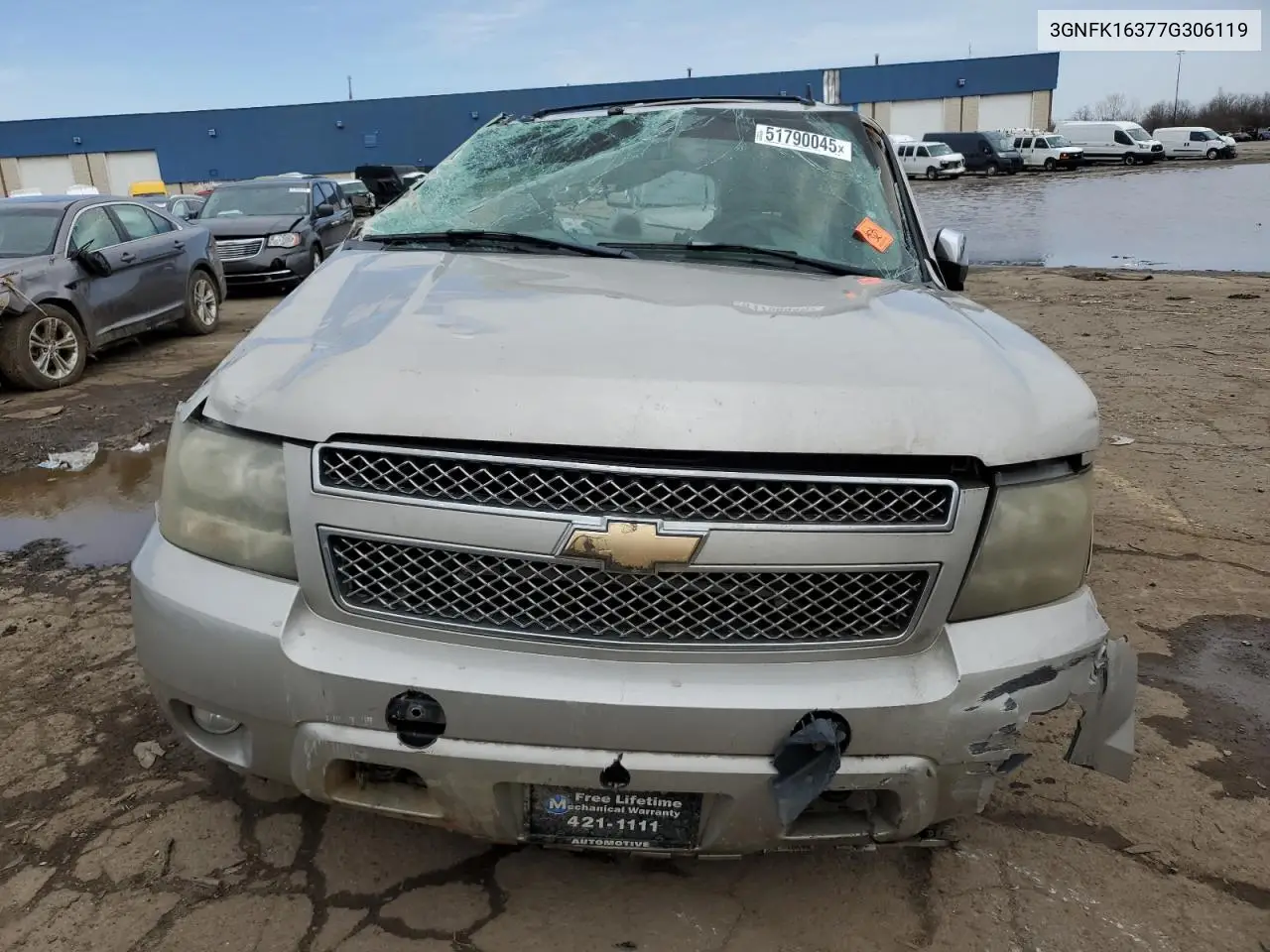 2007 Chevrolet Suburban K1500 VIN: 3GNFK16377G306119 Lot: 51790045