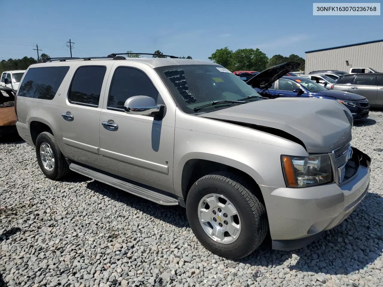 2007 Chevrolet Suburban K1500 VIN: 3GNFK16307G236768 Lot: 53248905