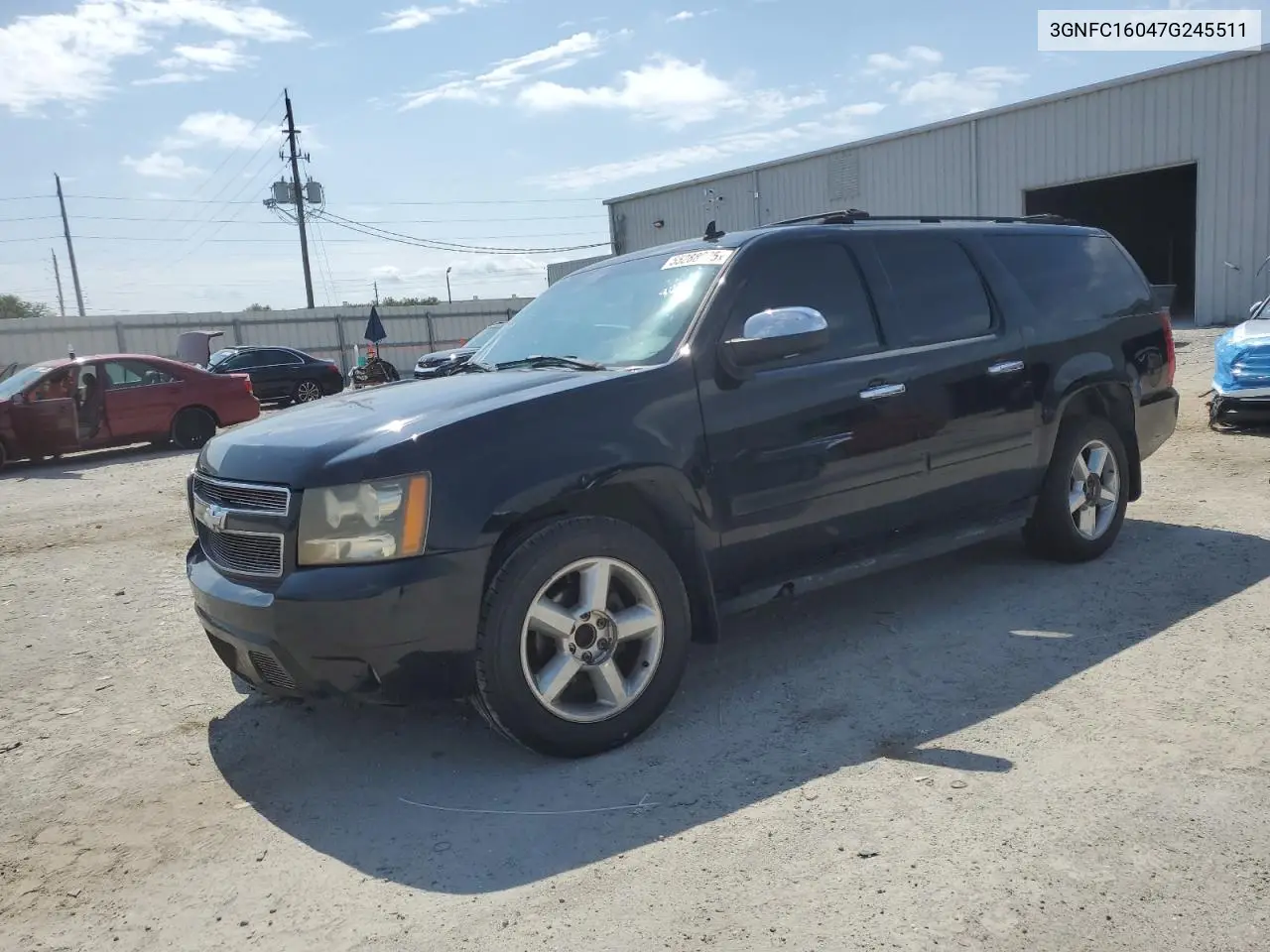 2007 Chevrolet Suburban C1500 VIN: 3GNFC16047G245511 Lot: 55288075
