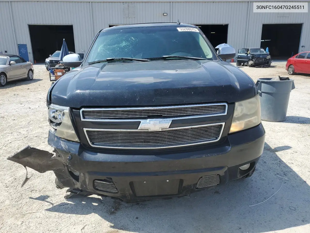 2007 Chevrolet Suburban C1500 VIN: 3GNFC16047G245511 Lot: 55288075