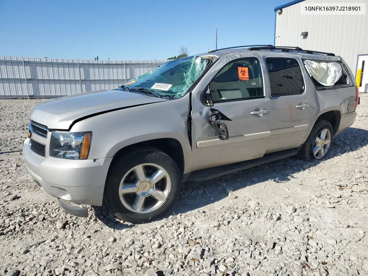 2007 Chevrolet Suburban K1500 VIN: 1GNFK16397J218901 Lot: 55695095