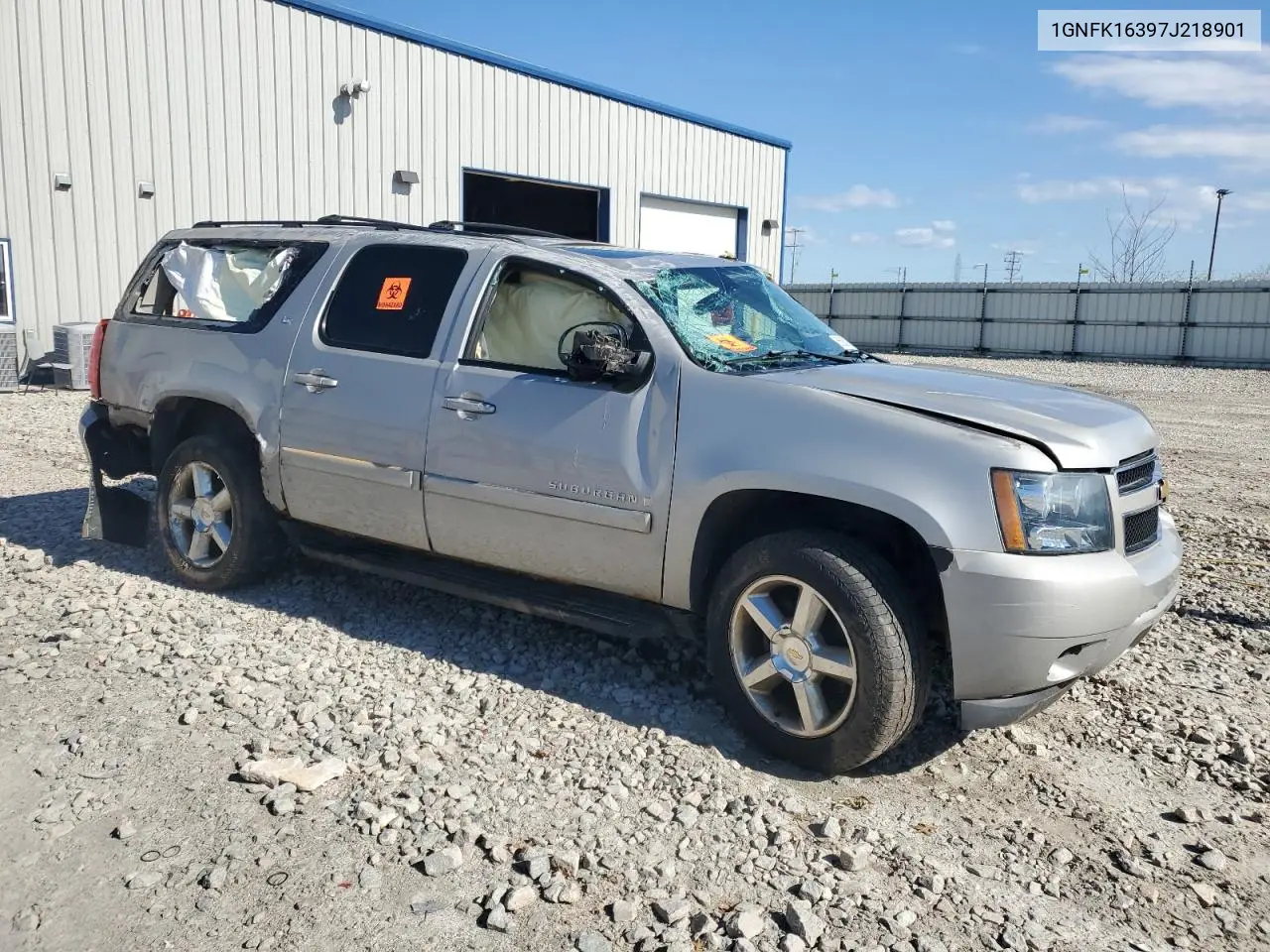 2007 Chevrolet Suburban K1500 VIN: 1GNFK16397J218901 Lot: 55695095