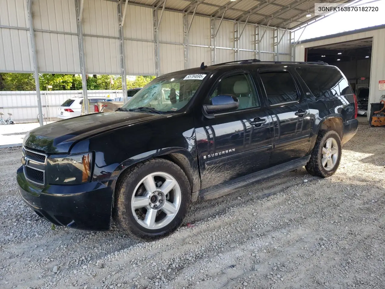 2007 Chevrolet Suburban K1500 VIN: 3GNFK16387G182720 Lot: 55704695