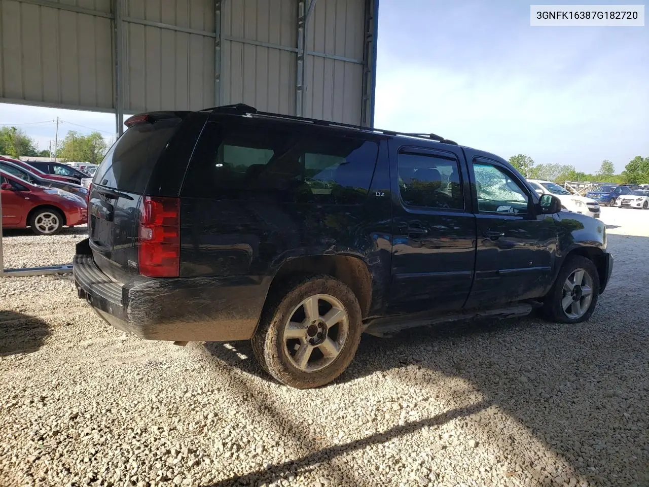2007 Chevrolet Suburban K1500 VIN: 3GNFK16387G182720 Lot: 55704695