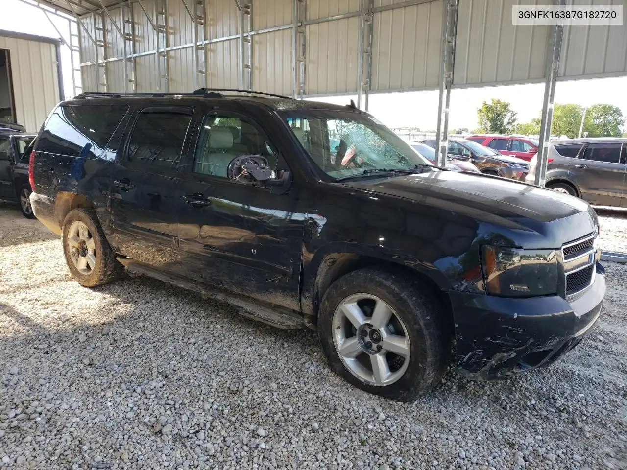 2007 Chevrolet Suburban K1500 VIN: 3GNFK16387G182720 Lot: 55704695