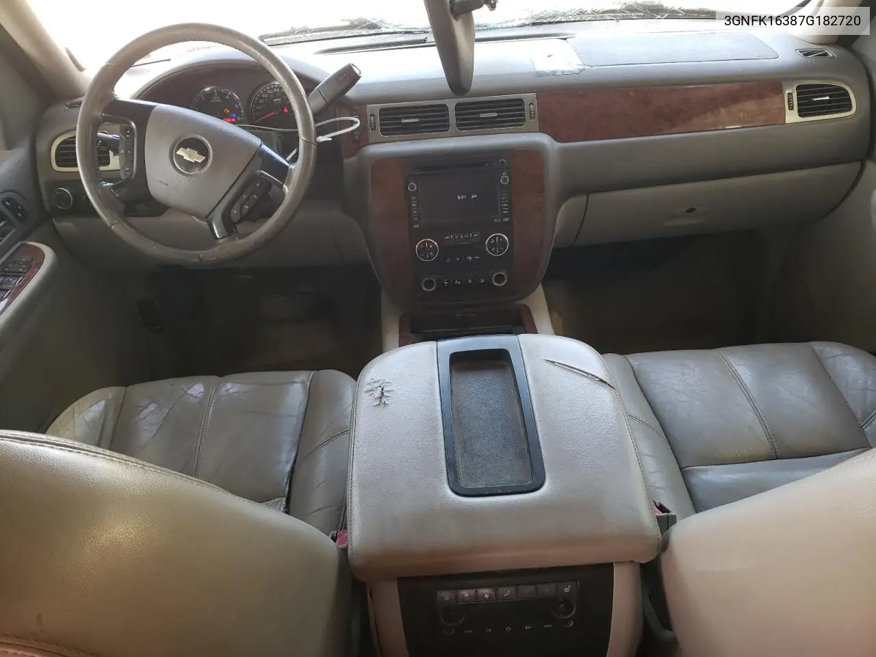 2007 Chevrolet Suburban K1500 VIN: 3GNFK16387G182720 Lot: 55704695