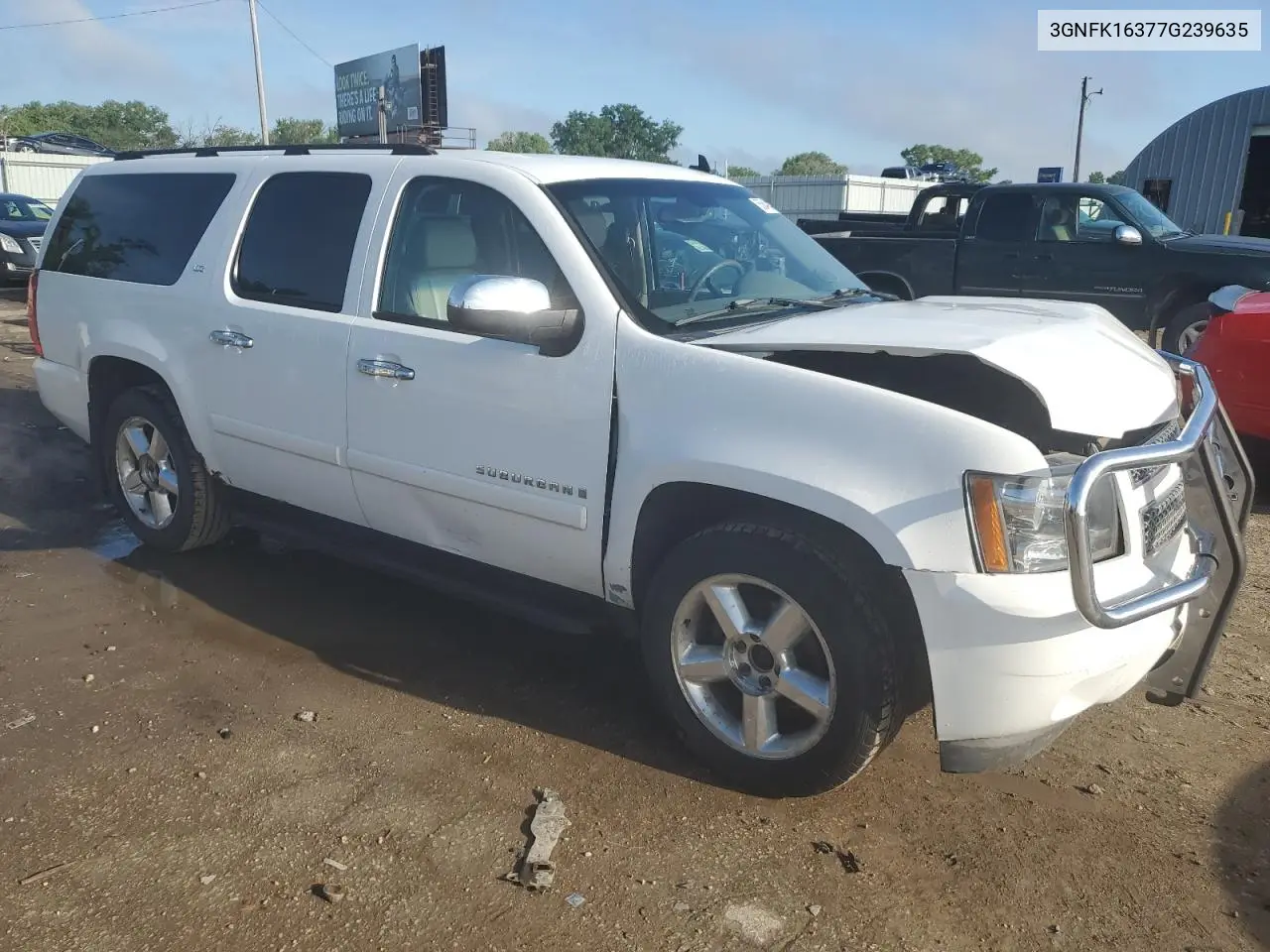 2007 Chevrolet Suburban K1500 VIN: 3GNFK16377G239635 Lot: 55849405