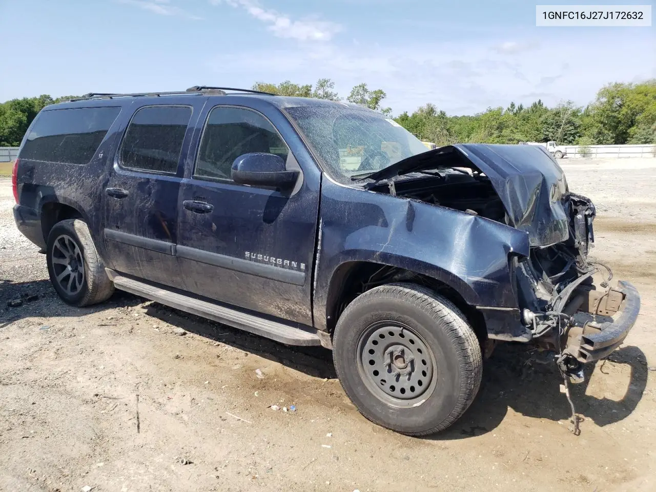 2007 Chevrolet Suburban C1500 VIN: 1GNFC16J27J172632 Lot: 55998675