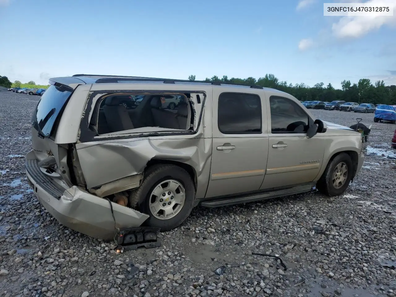 2007 Chevrolet Suburban C1500 VIN: 3GNFC16J47G312875 Lot: 56257635