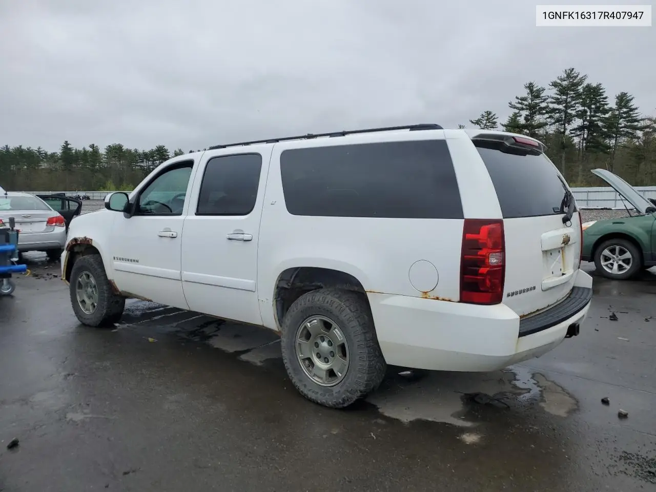 2007 Chevrolet Suburban K1500 VIN: 1GNFK16317R407947 Lot: 56342265