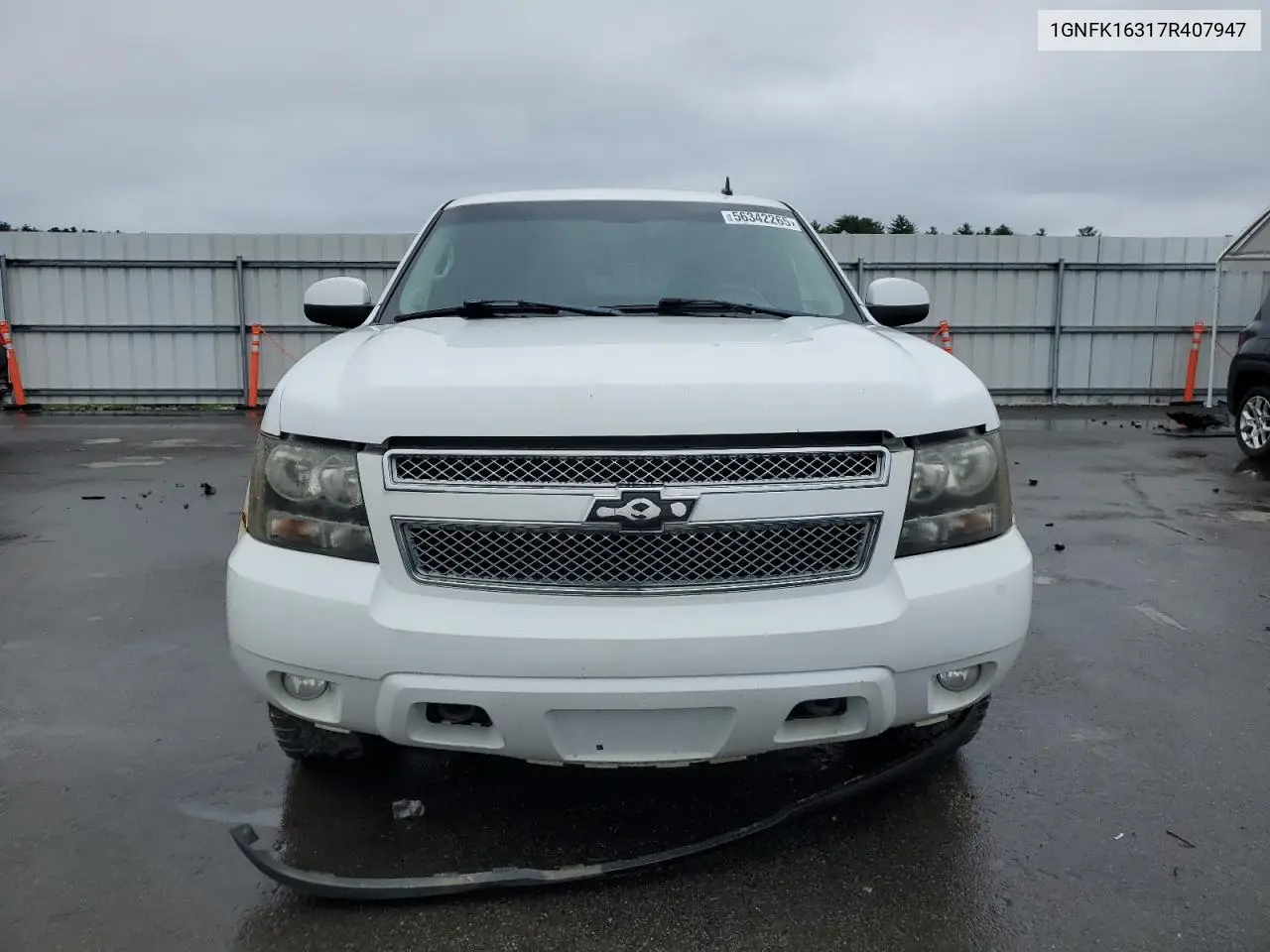 2007 Chevrolet Suburban K1500 VIN: 1GNFK16317R407947 Lot: 56342265