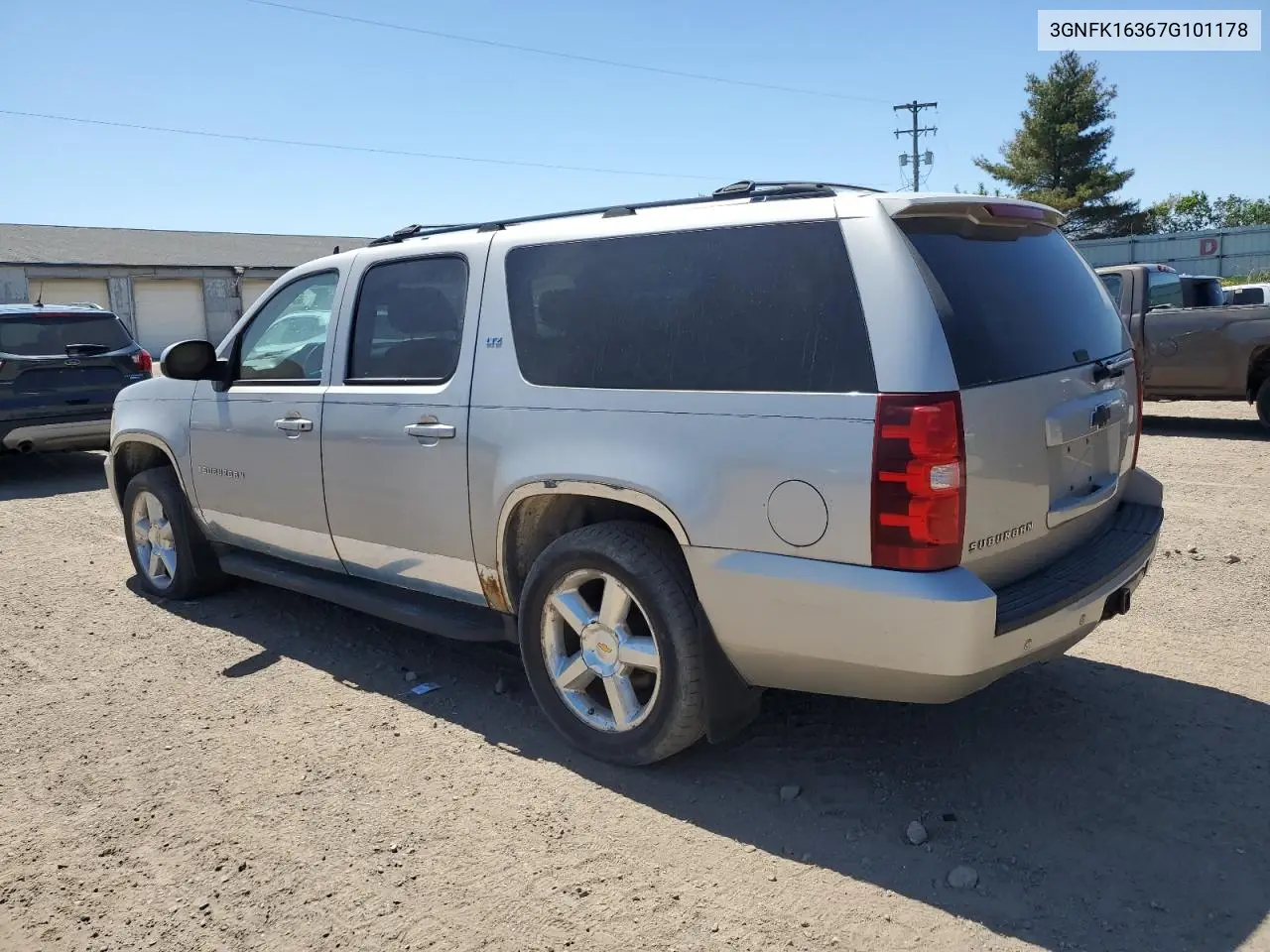 2007 Chevrolet Suburban K1500 VIN: 3GNFK16367G101178 Lot: 56466375