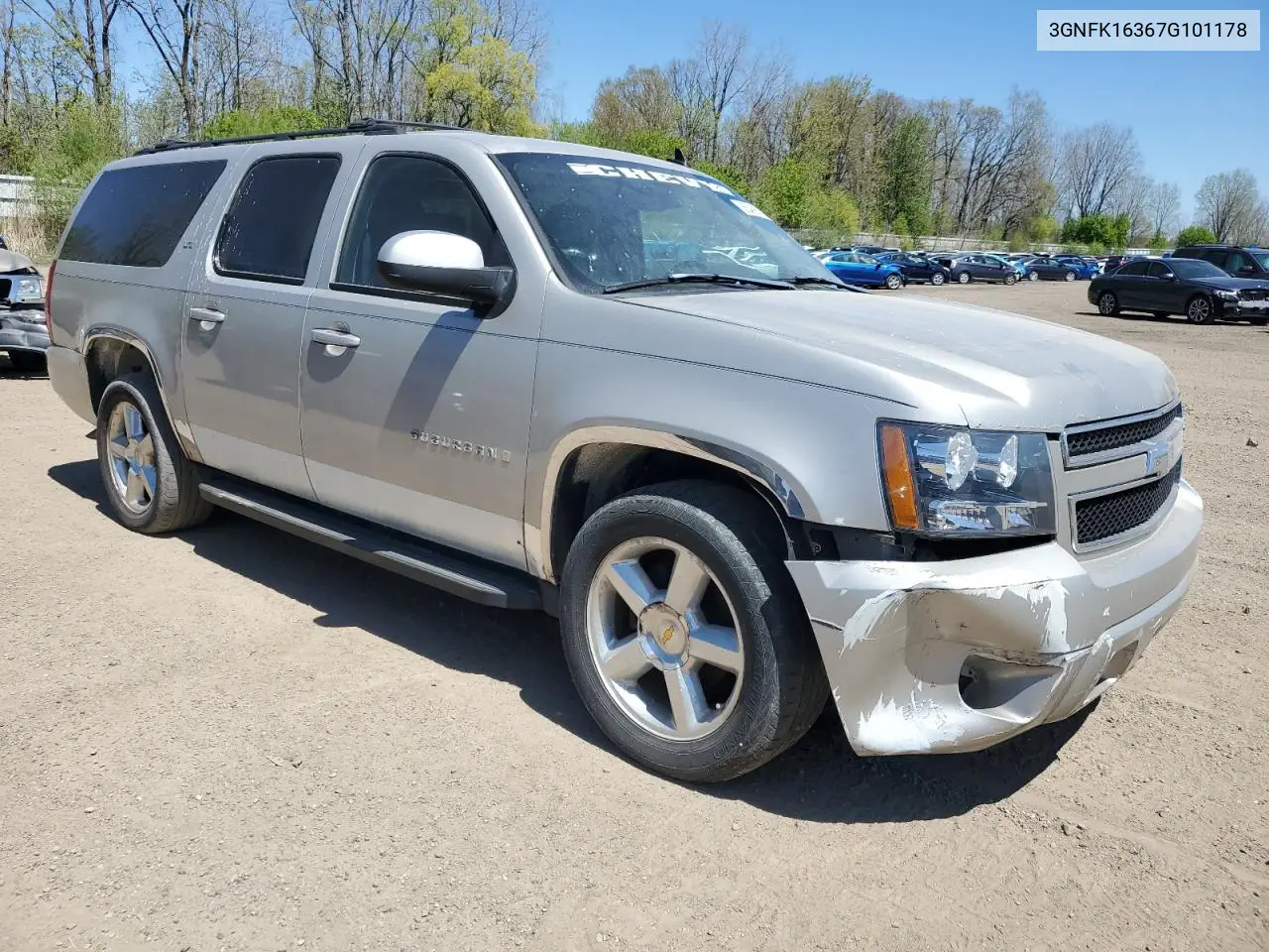 2007 Chevrolet Suburban K1500 VIN: 3GNFK16367G101178 Lot: 56466375