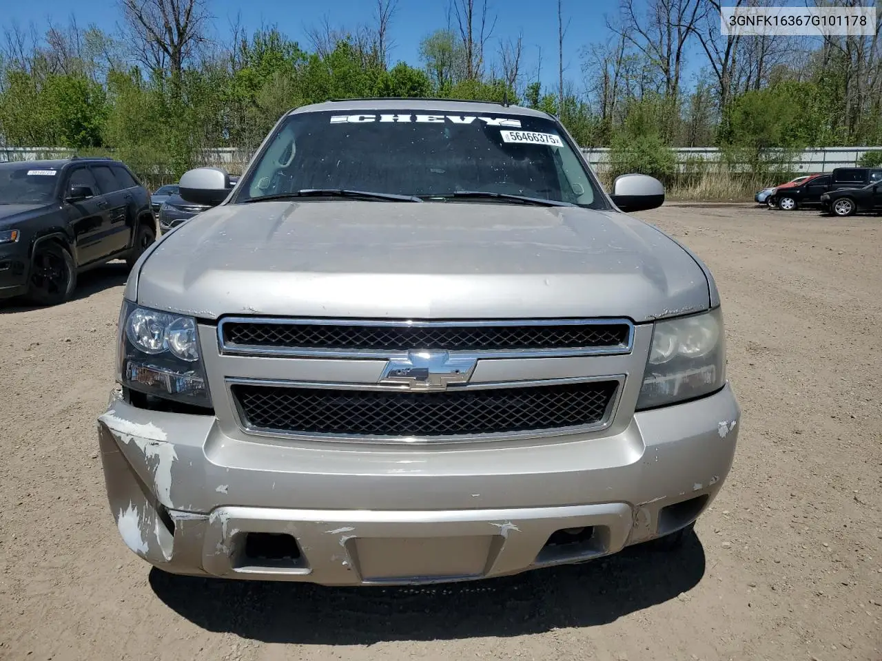 2007 Chevrolet Suburban K1500 VIN: 3GNFK16367G101178 Lot: 56466375