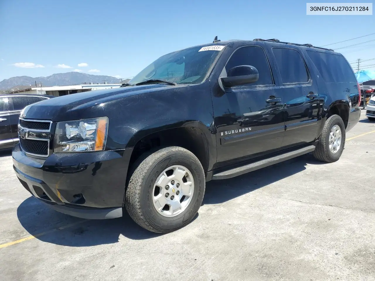 2007 Chevrolet Suburban C1500 VIN: 3GNFC16J27G211284 Lot: 56581835