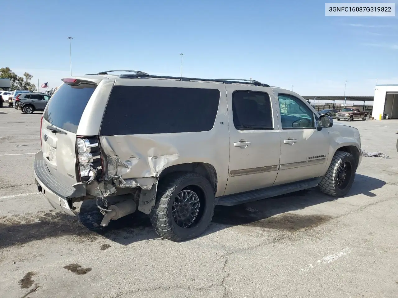2007 Chevrolet Suburban C1500 VIN: 3GNFC16087G319822 Lot: 56883465