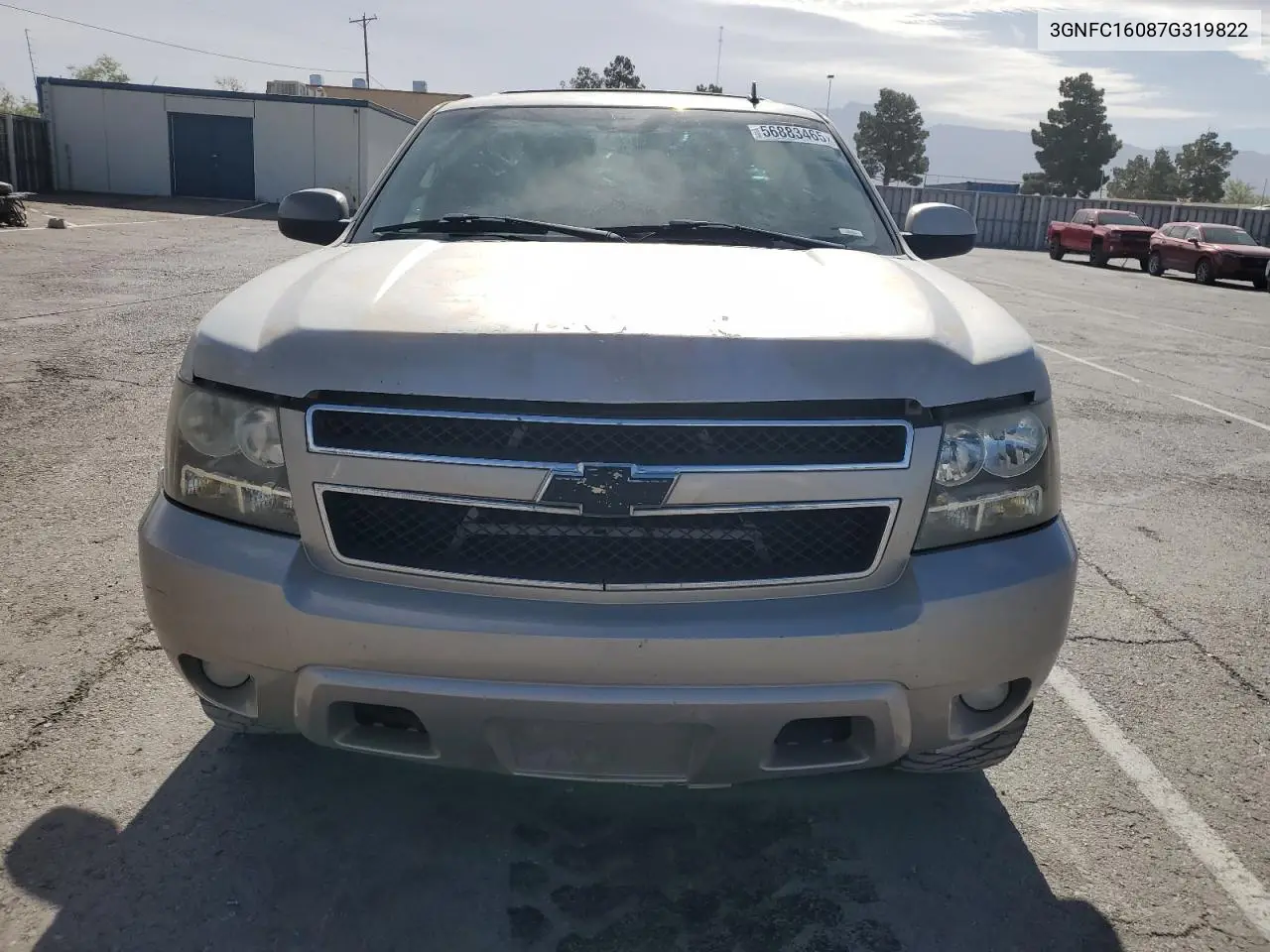 2007 Chevrolet Suburban C1500 VIN: 3GNFC16087G319822 Lot: 56883465