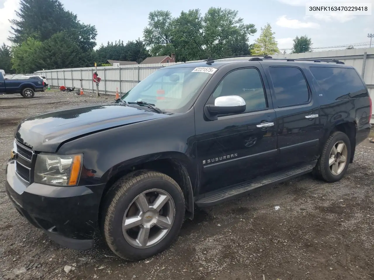 2007 Chevrolet Suburban K1500 VIN: 3GNFK16347G229418 Lot: 62221575
