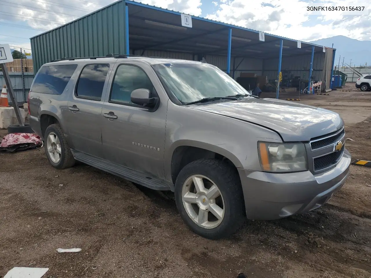 2007 Chevrolet Suburban K1500 VIN: 3GNFK16347G156437 Lot: 62600075