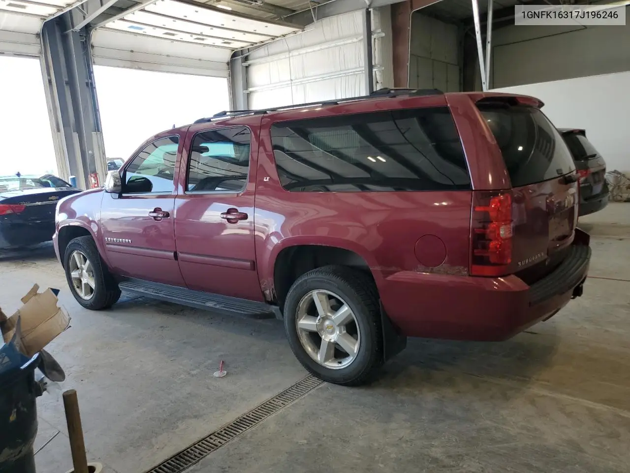 2007 Chevrolet Suburban K1500 VIN: 1GNFK16317J196246 Lot: 62870045