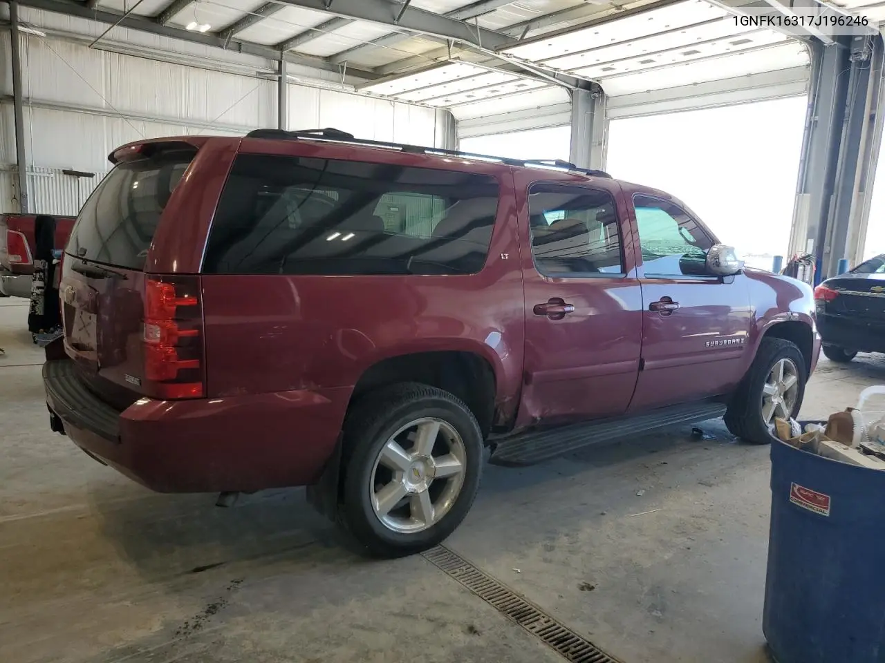 2007 Chevrolet Suburban K1500 VIN: 1GNFK16317J196246 Lot: 62870045