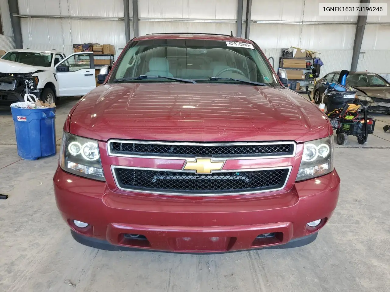 2007 Chevrolet Suburban K1500 VIN: 1GNFK16317J196246 Lot: 62870045