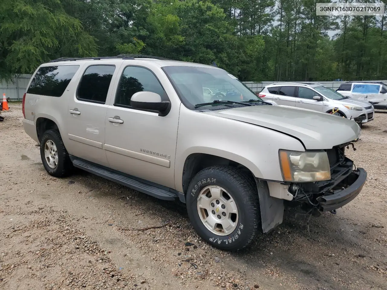 2007 Chevrolet Suburban K1500 VIN: 3GNFK16307G217069 Lot: 62962165