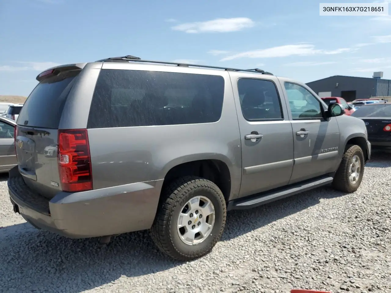 2007 Chevrolet Suburban K1500 VIN: 3GNFK163X7G218651 Lot: 62965465