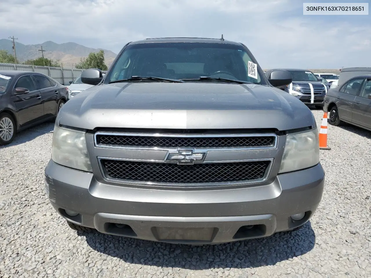 2007 Chevrolet Suburban K1500 VIN: 3GNFK163X7G218651 Lot: 62965465