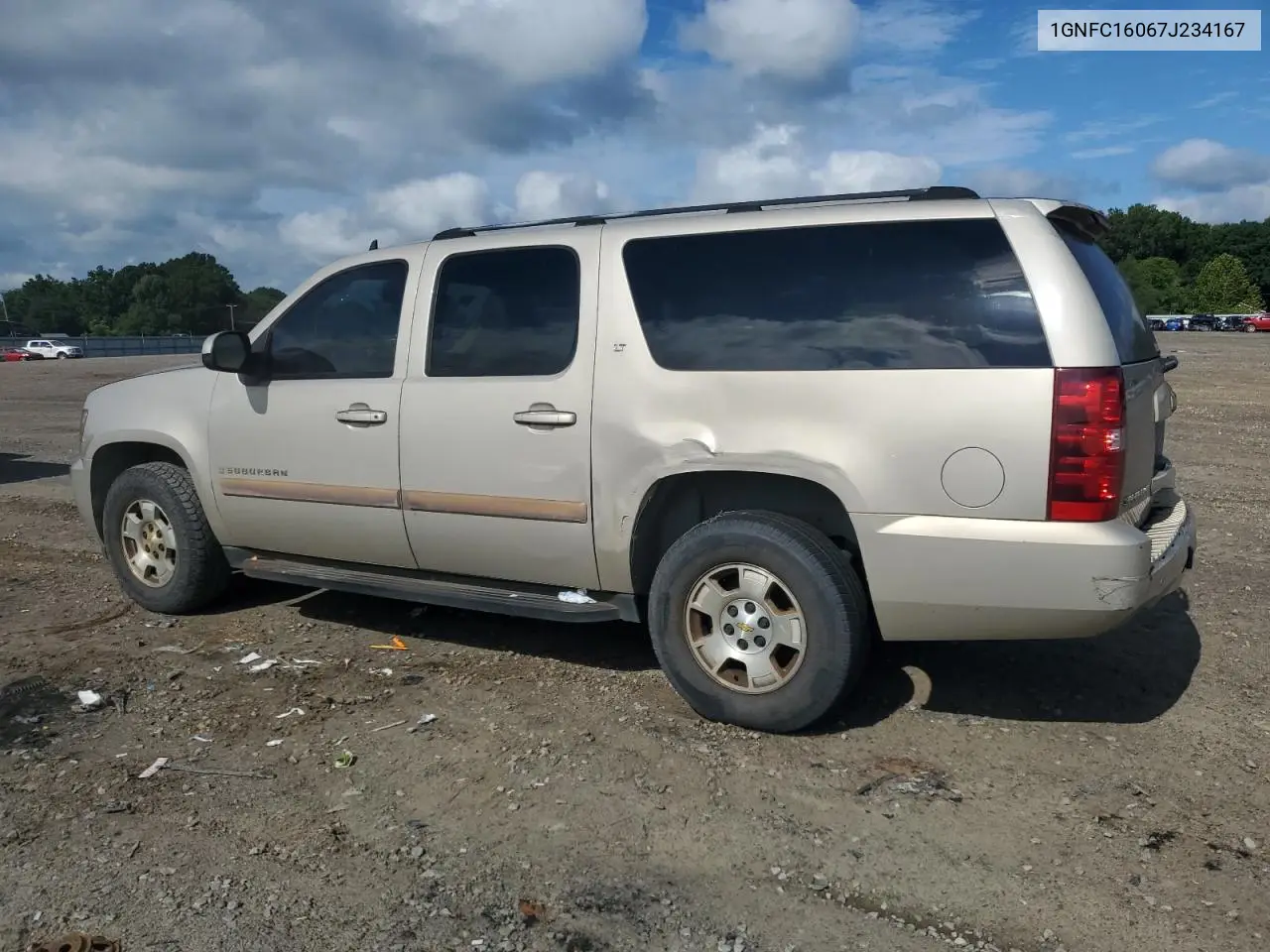 2007 Chevrolet Suburban C1500 VIN: 1GNFC16067J234167 Lot: 63165785