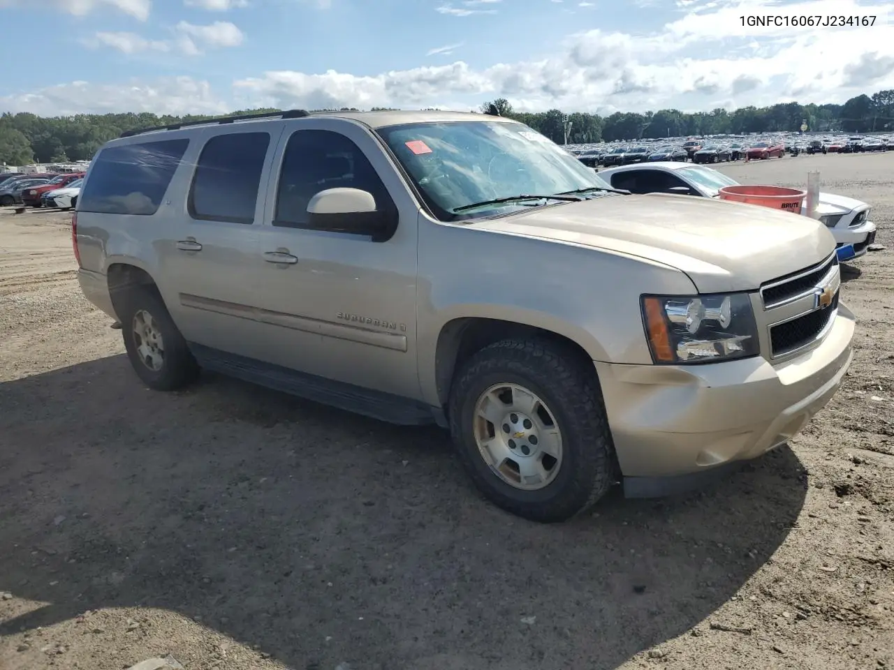 2007 Chevrolet Suburban C1500 VIN: 1GNFC16067J234167 Lot: 63165785