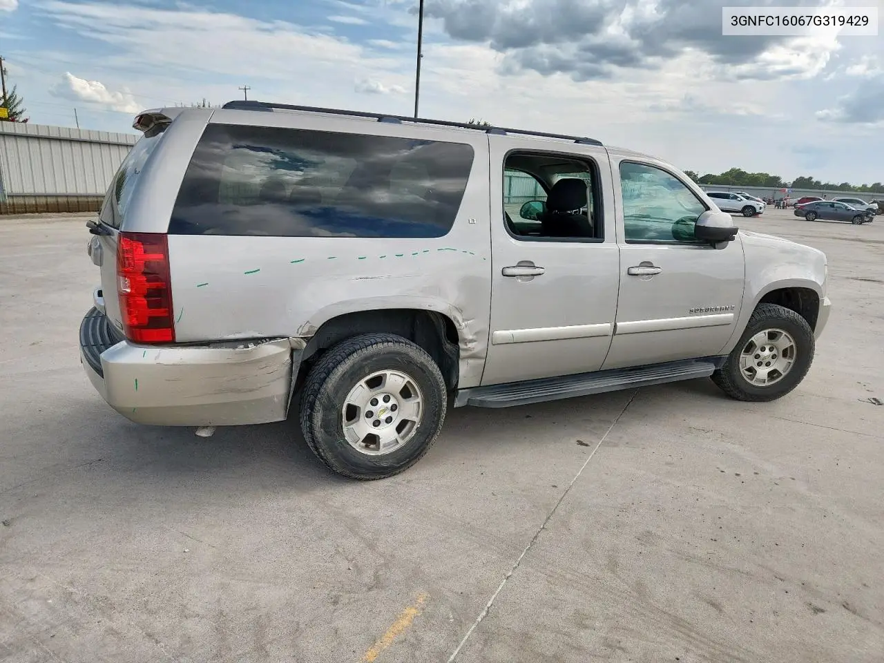 2007 Chevrolet Suburban C1500 VIN: 3GNFC16067G319429 Lot: 63245585