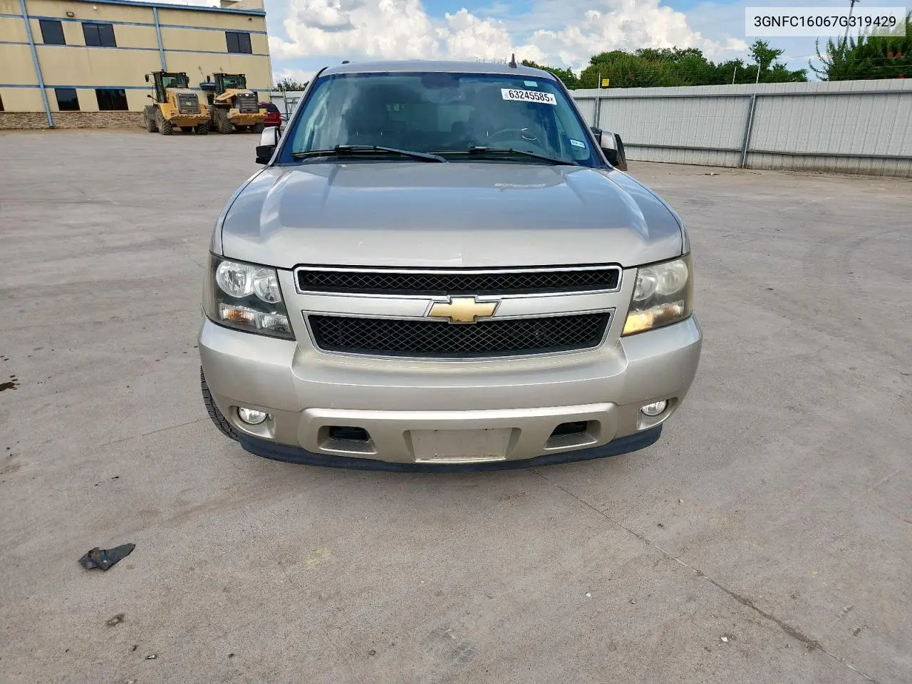 2007 Chevrolet Suburban C1500 VIN: 3GNFC16067G319429 Lot: 63245585