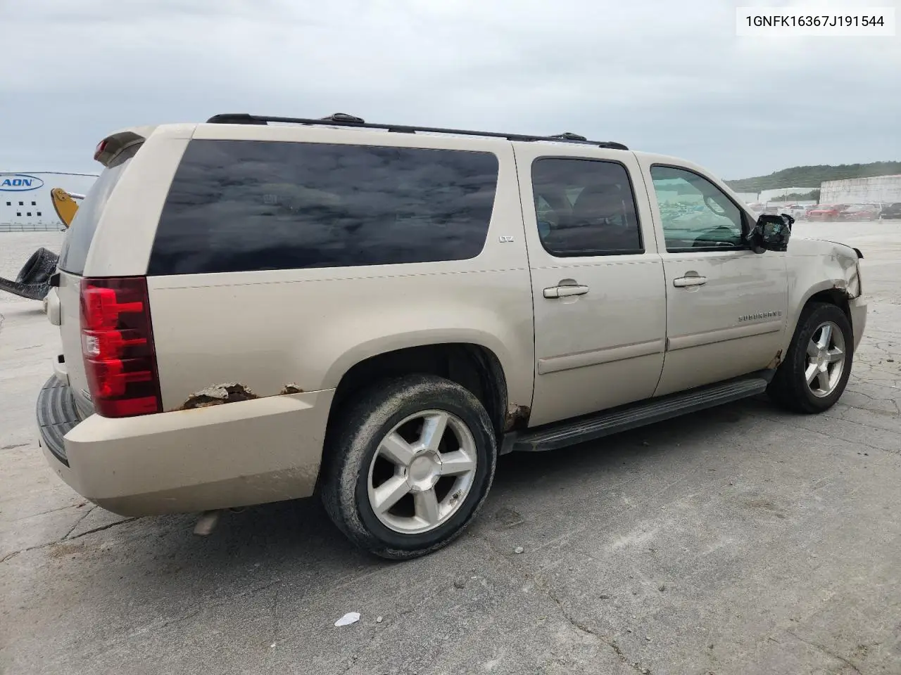 2007 Chevrolet Suburban K1500 VIN: 1GNFK16367J191544 Lot: 63762045