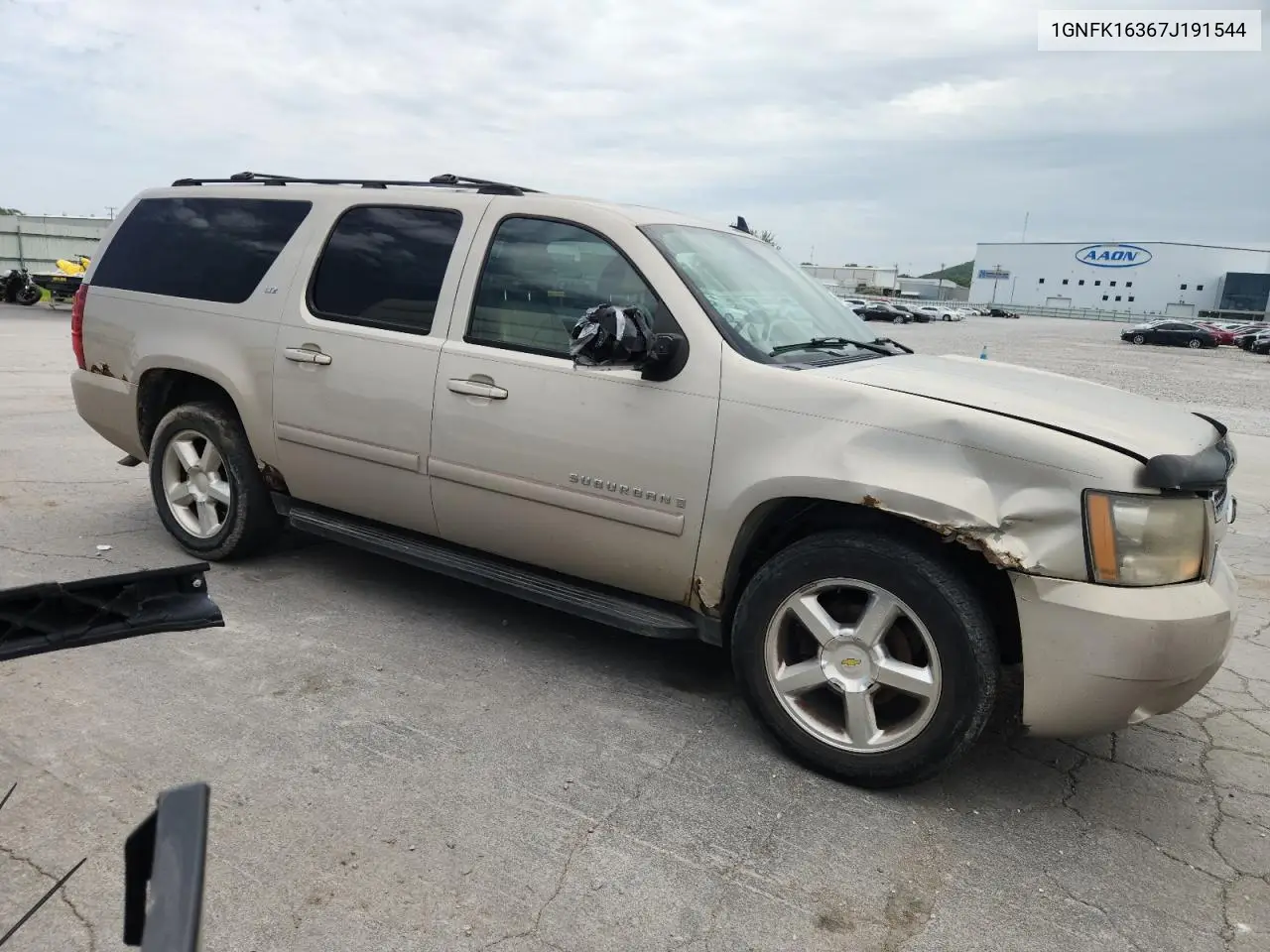 2007 Chevrolet Suburban K1500 VIN: 1GNFK16367J191544 Lot: 63762045