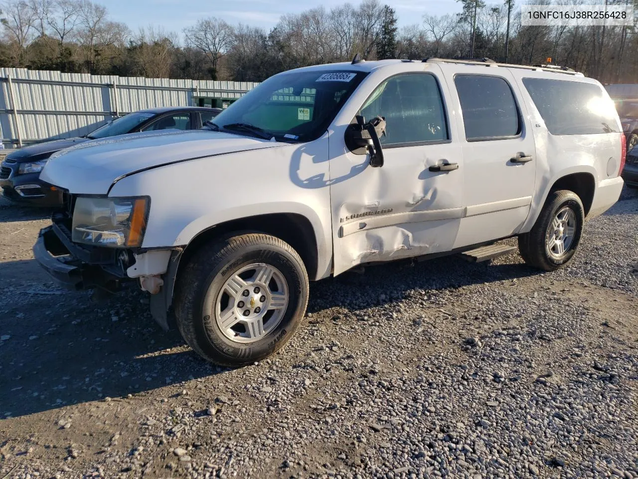 2008 Chevrolet Suburban C1500 Ls VIN: 1GNFC16J38R256428 Lot: 42305865