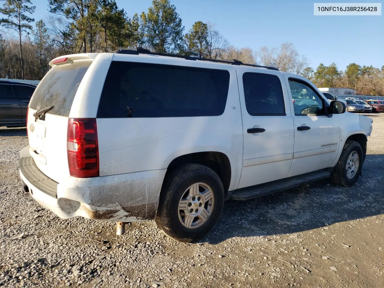 2008 Chevrolet Suburban C1500 Ls VIN: 1GNFC16J38R256428 Lot: 42305865