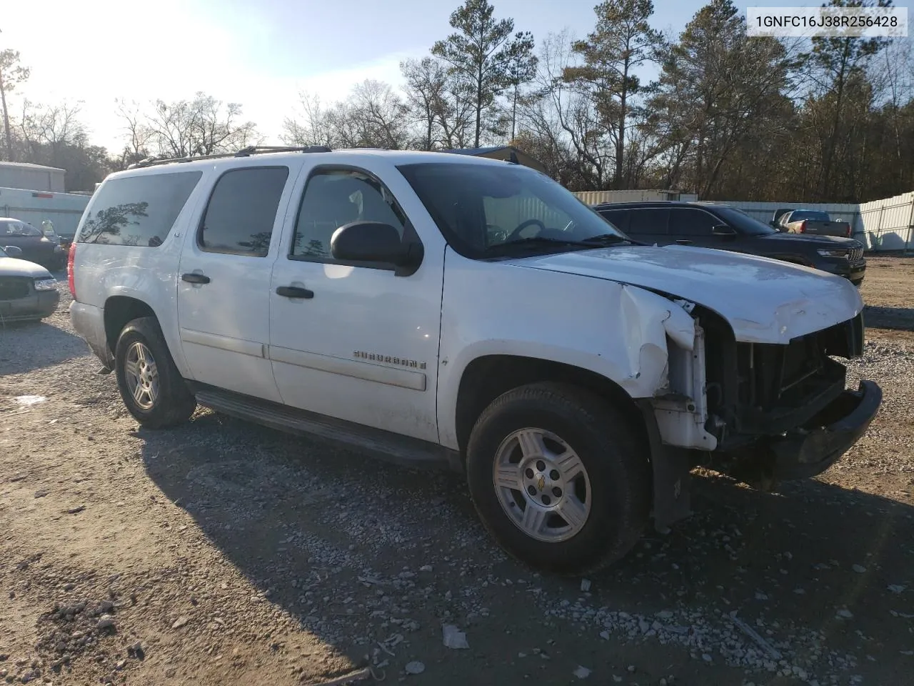 2008 Chevrolet Suburban C1500 Ls VIN: 1GNFC16J38R256428 Lot: 42305865