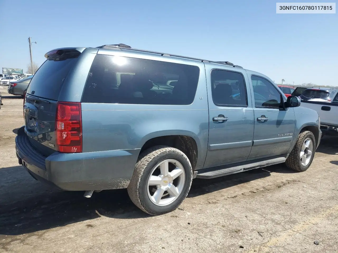 2008 Chevrolet Suburban C1500 Ls VIN: 3GNFC16078G117815 Lot: 51840395