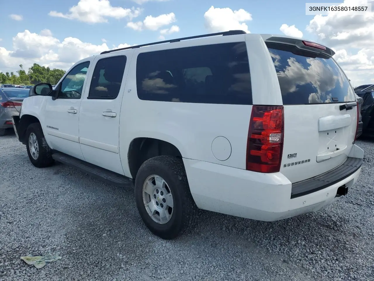 2008 Chevrolet Suburban K1500 Ls VIN: 3GNFK16358G148557 Lot: 55100725