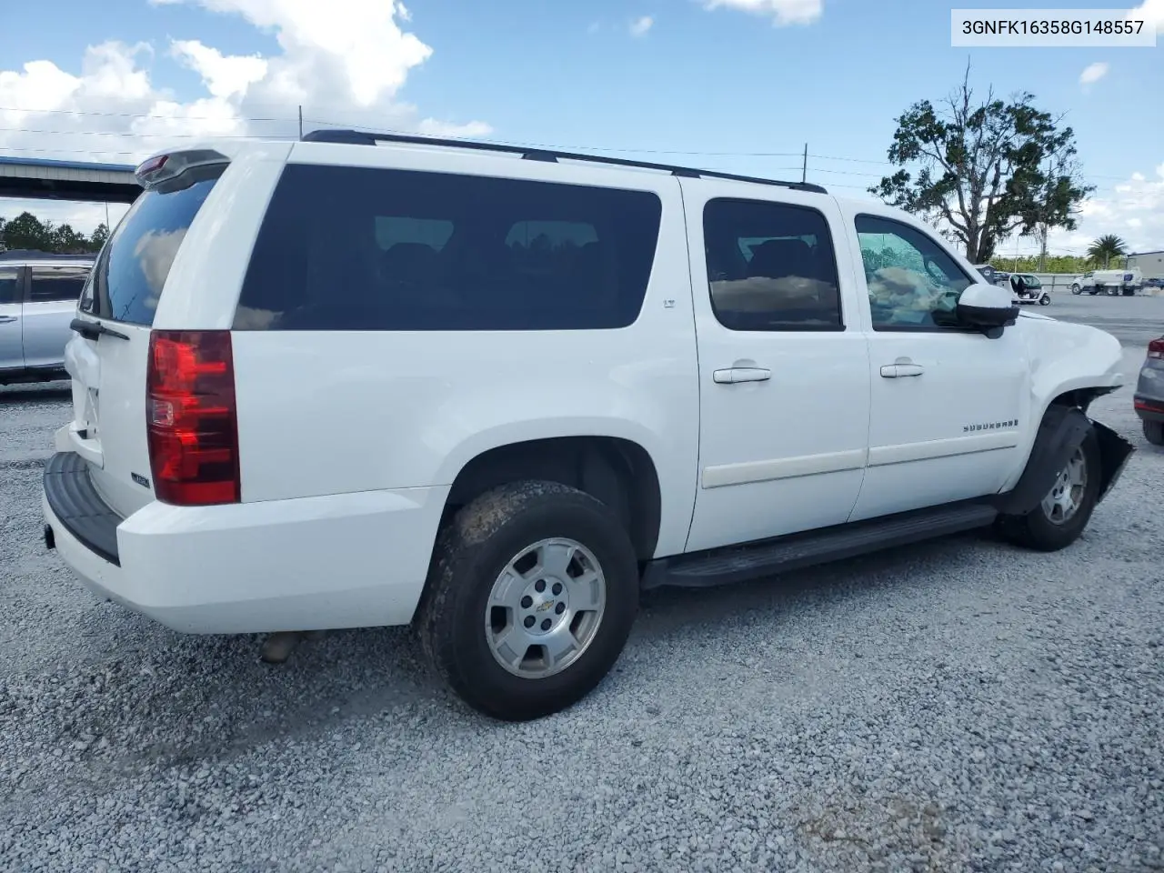 2008 Chevrolet Suburban K1500 Ls VIN: 3GNFK16358G148557 Lot: 55100725