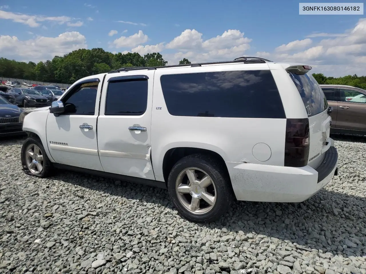2008 Chevrolet Suburban K1500 Ls VIN: 3GNFK16308G146182 Lot: 56336645