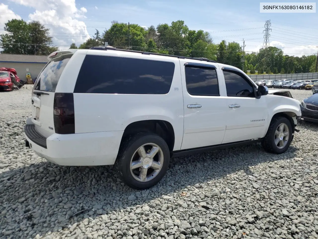 2008 Chevrolet Suburban K1500 Ls VIN: 3GNFK16308G146182 Lot: 56336645