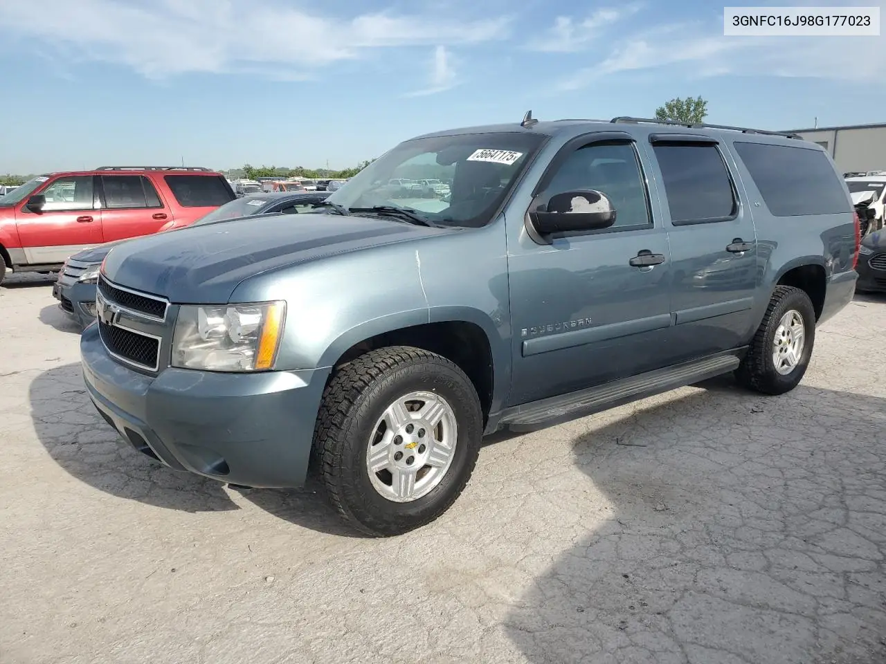 2008 Chevrolet Suburban C1500 Ls VIN: 3GNFC16J98G177023 Lot: 56647175
